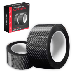 MOTOMNI CARTAPE 2 Taśma ochronna Carbon do samochodu 5 CM x 3 M