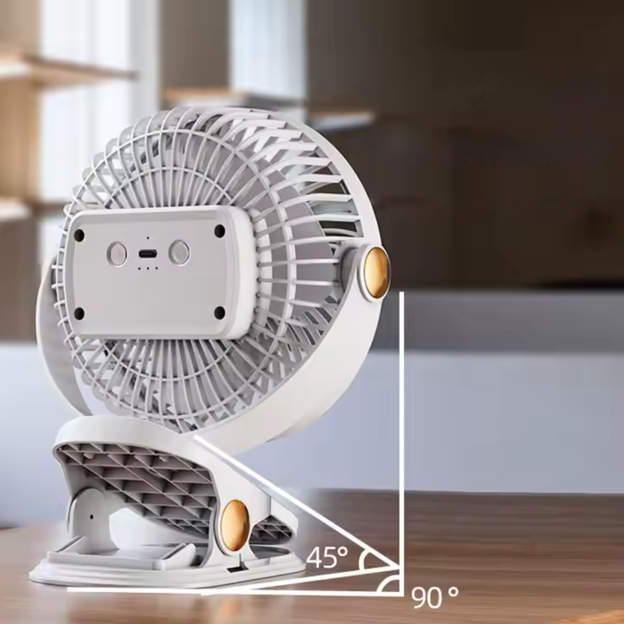 MOTOMNI CARFAN 2 Wentylator samochodowy akumulatorowy biały - obrazek 15