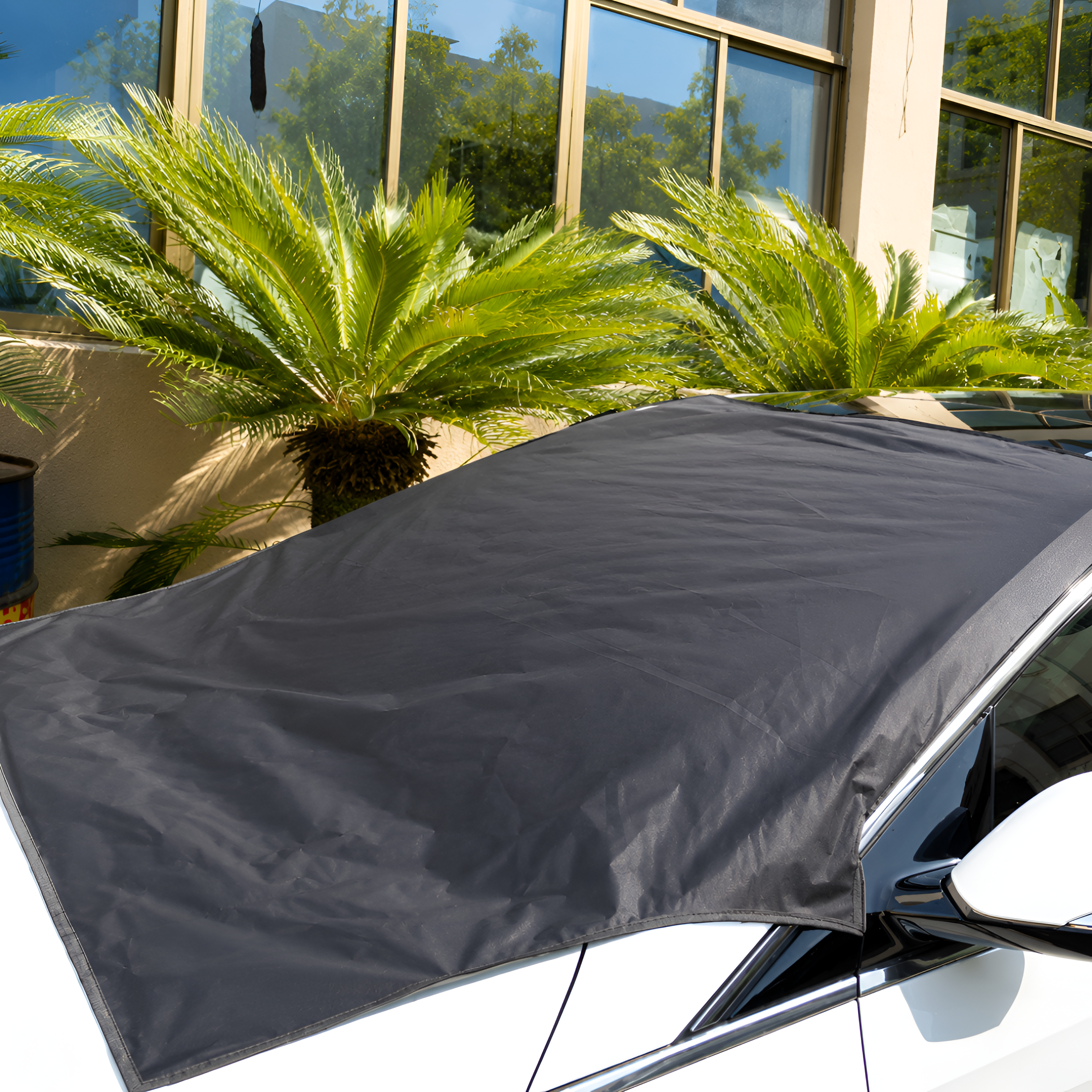 MOTOMNI CARSHIELD Mata przeciwsłoneczna magnetyczna na przednią szybę - obrazek 12