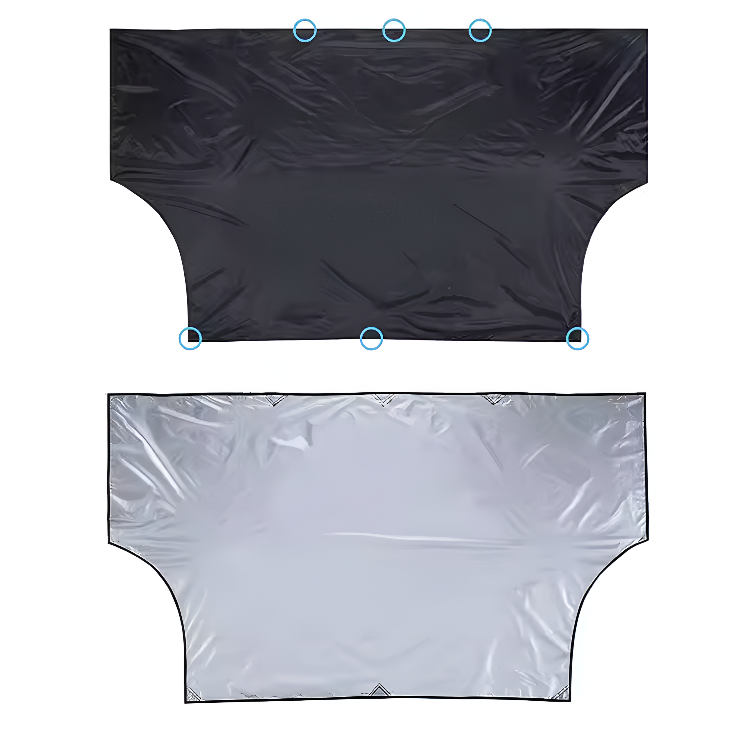 MOTOMNI CARSHIELD Mata przeciwsłoneczna magnetyczna na przednią szybę - obrazek 17